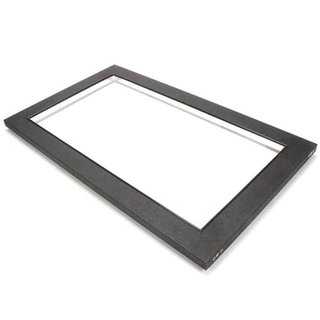 Glastender Door, Glass, Black Vinyl Frame, Narrow Door Cooler 06001603